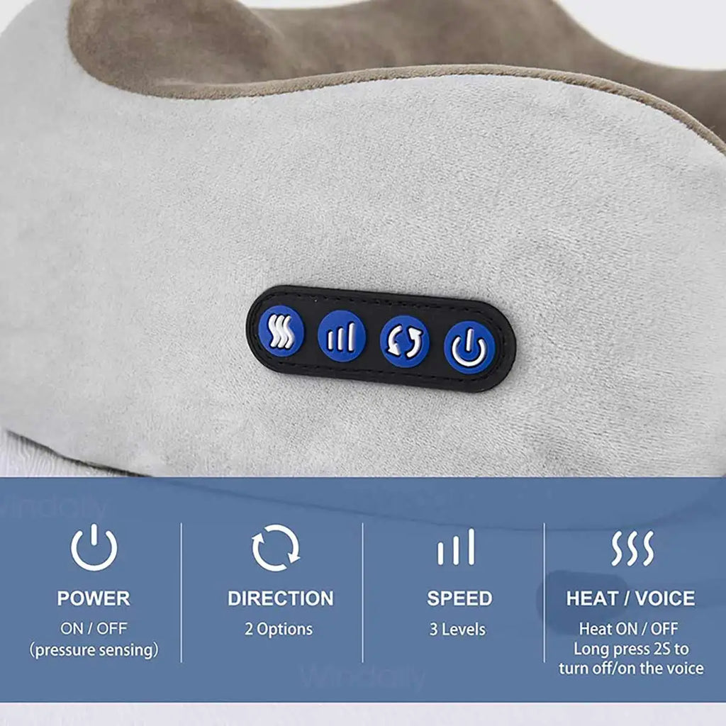 SpineSense Neck & Shoulder Massager for Pain Relief