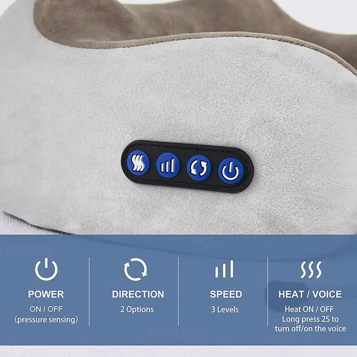 SpineSense Neck & Shoulder Massager for Pain Relief