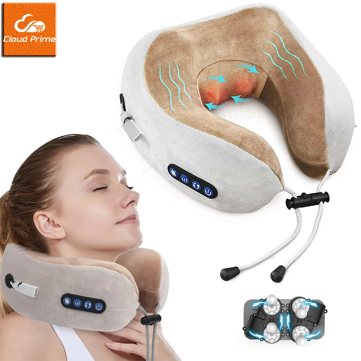SpineSense Neck & Shoulder Massager for Pain Relief