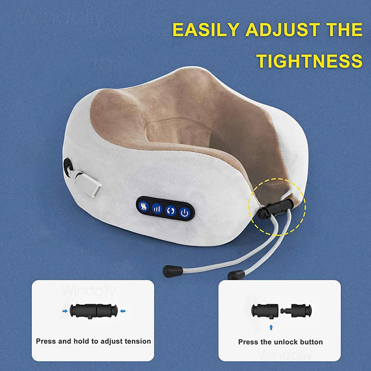 SpineSense Neck & Shoulder Massager for Pain Relief