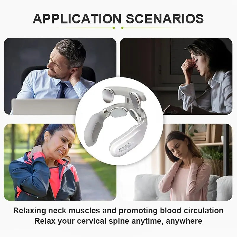 SpineSense™️ Neck & Shoulder Massager with Heat Therapy
